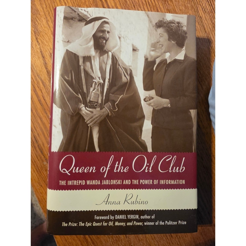 Queen of the Oil Club Wanda Jablonski Biography Anna Rubino Hardcover Book